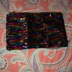 small handbag/makeup bag